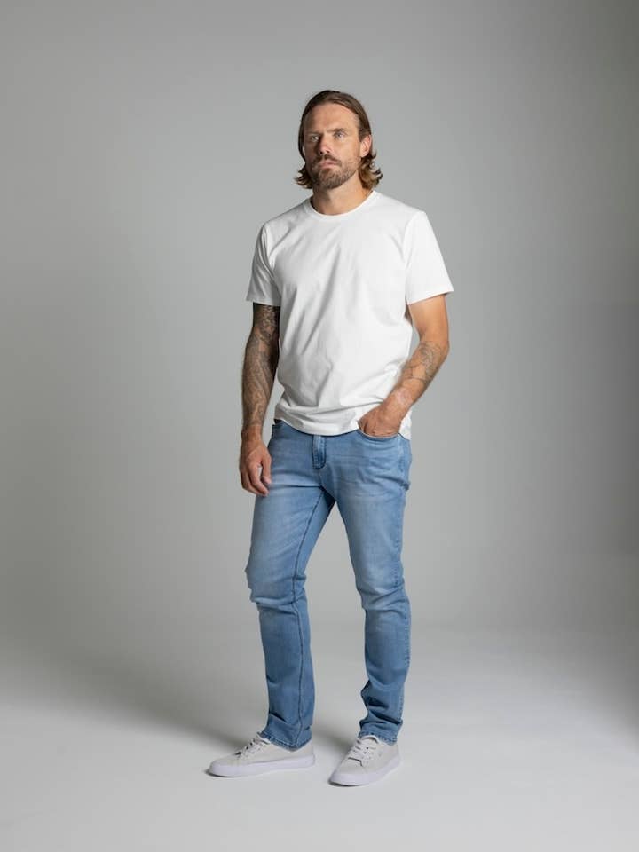 Ned - Jean Slim en jean pour la vente par BLKWD APPAREL