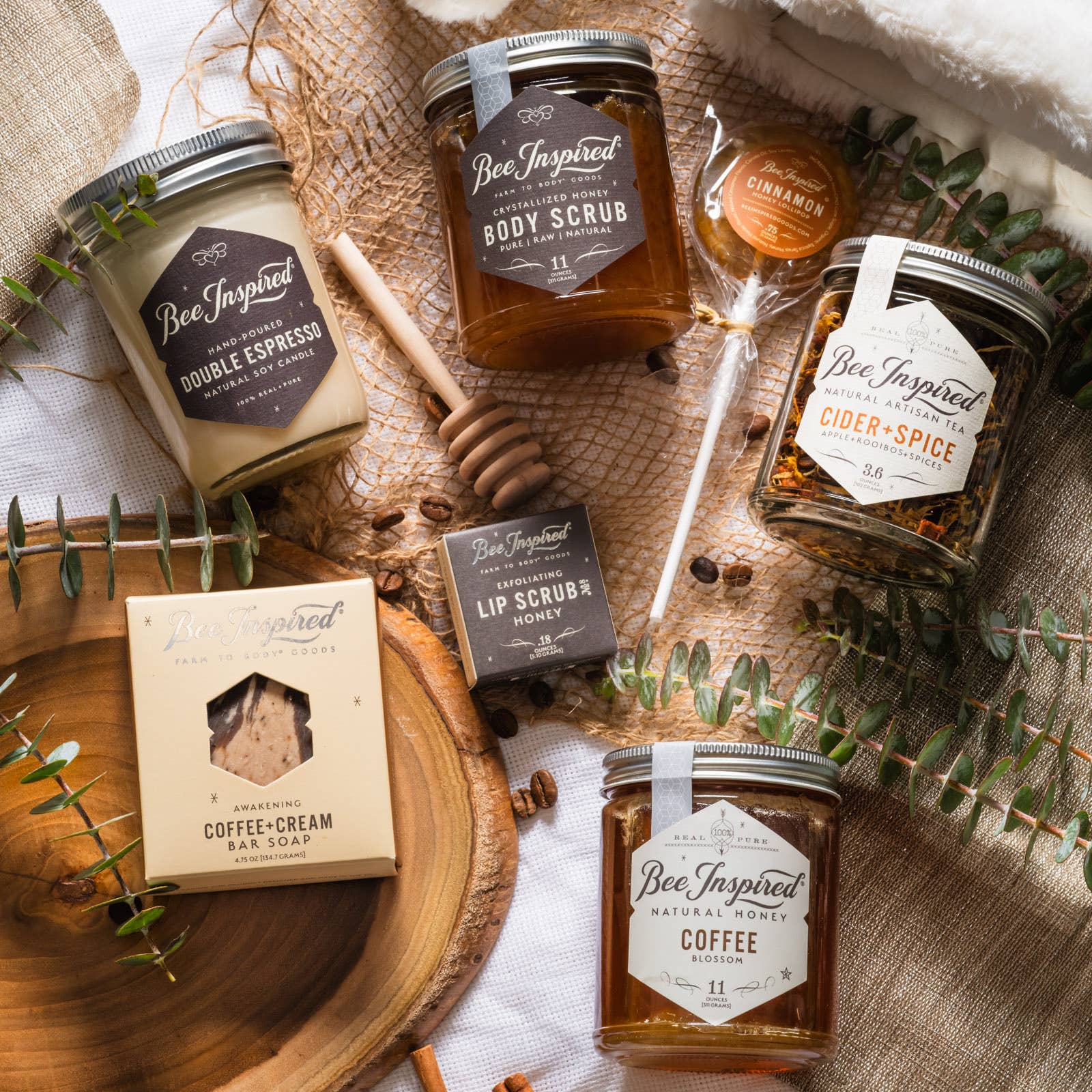 Bee Inspired - Wholesale Lip Scrub/Polish - Honey Lip Scrub | Exfoliating Honey Crystals & Organic Sugar3