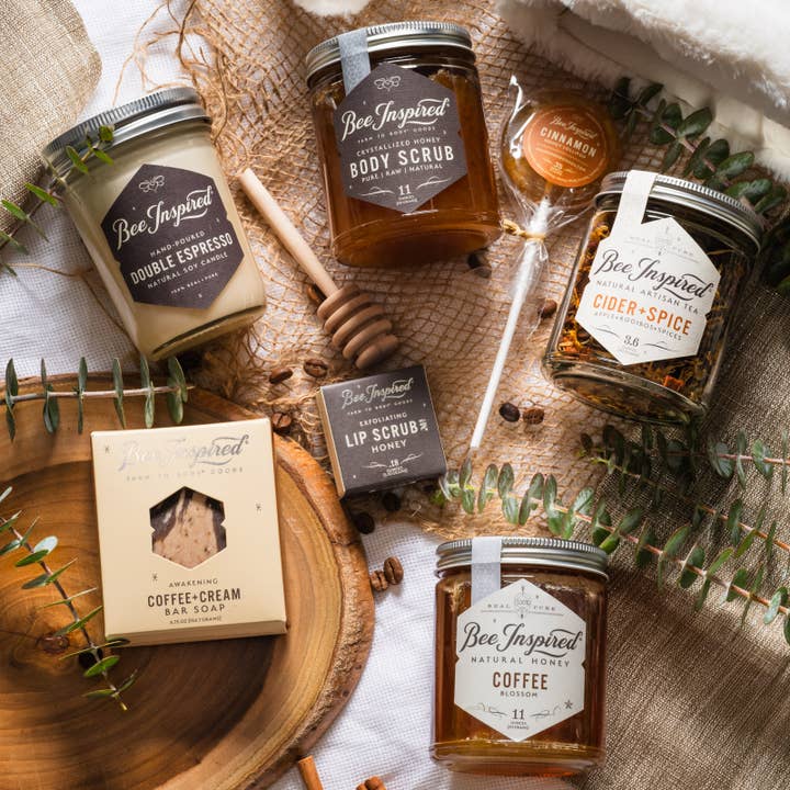 Bee Inspired - Wholesale Lip Scrub/Polish - Honey Lip Scrub | Exfoliating Honey Crystals & Organic Sugar3