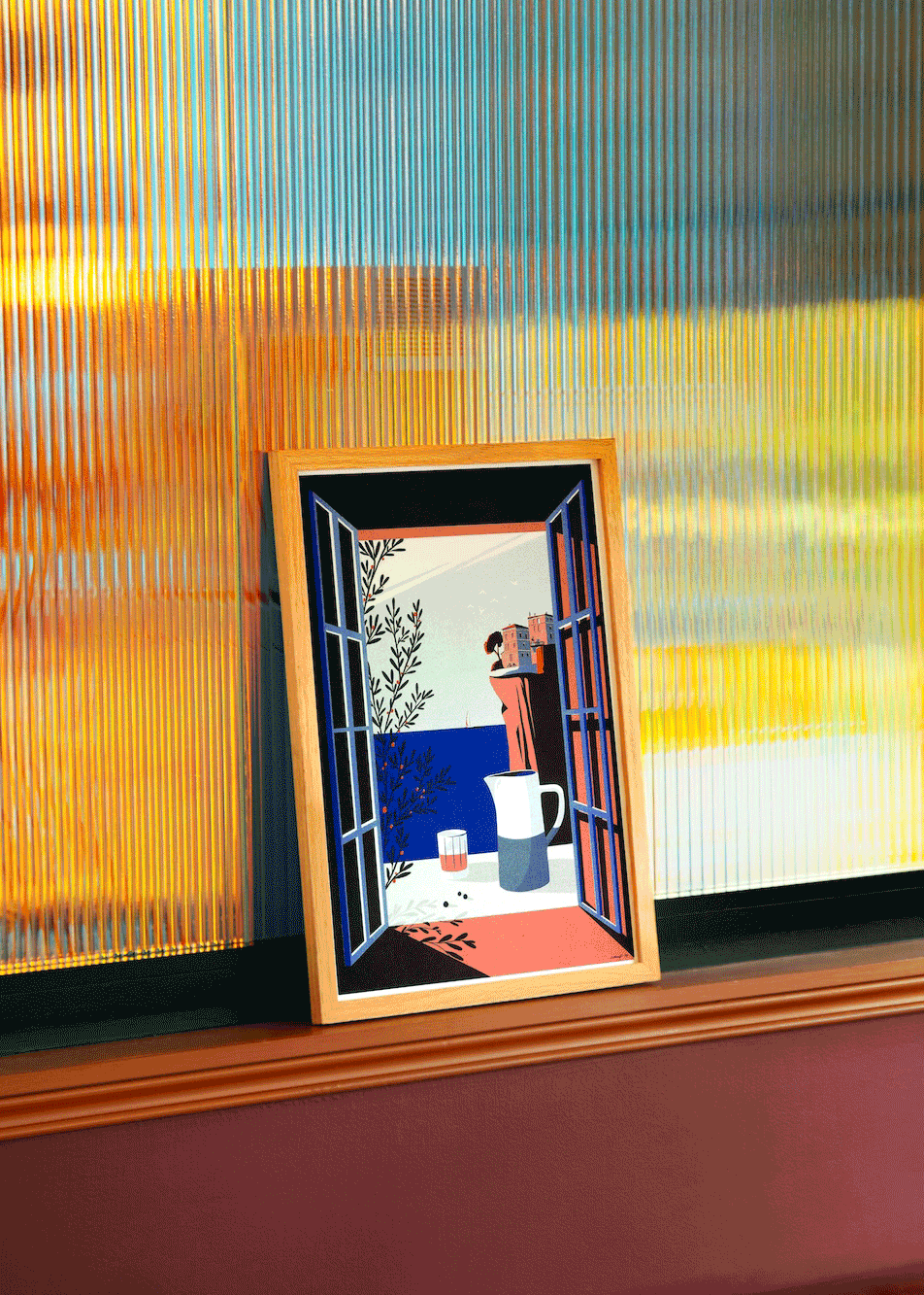 KIBLIND Atelier - Wholesale Poster - A3 poster - Paul Sirand - Bonifacio1