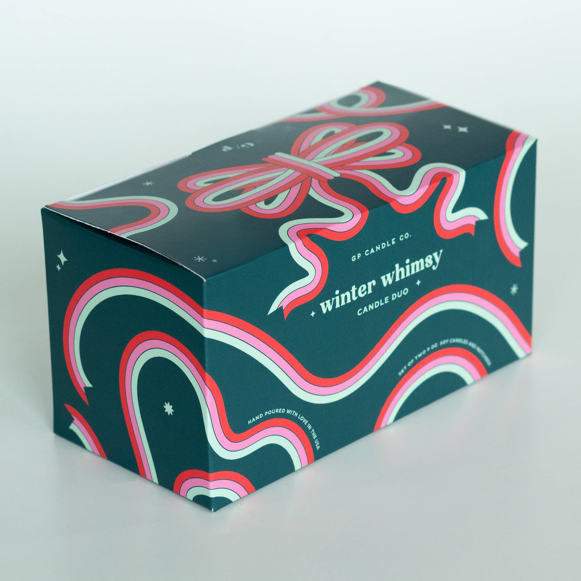 GP Candle Co. - Wholesale Jar/Filled Candle - Winter Whimsy Candle Duo3