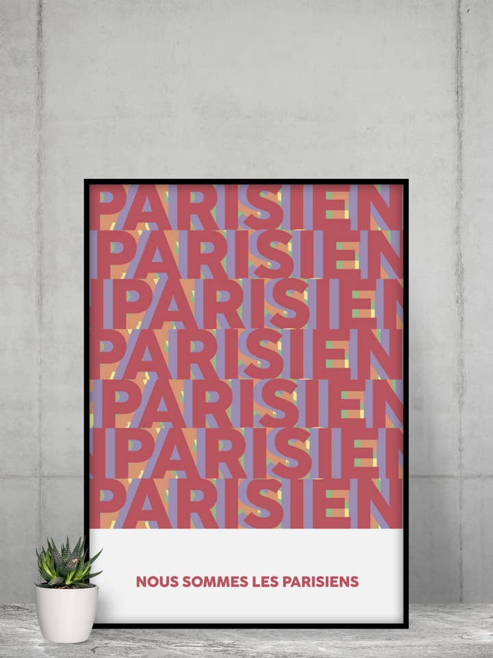 Plakater Vi er pariserne for engroshandel hos Foot Dimanche