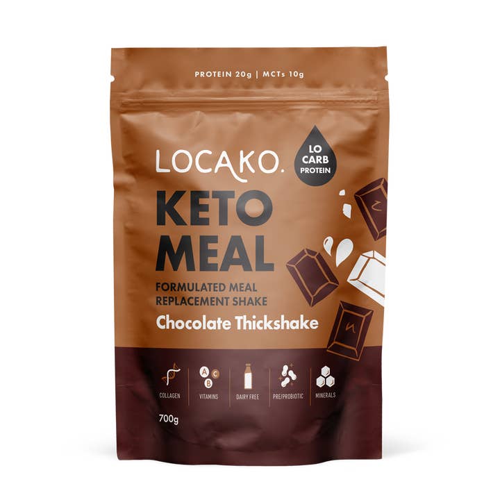 Locako - Wholesale Protein/Superfood Powder - Keto Meal - Formulated Replacement Shake - Chocolate
