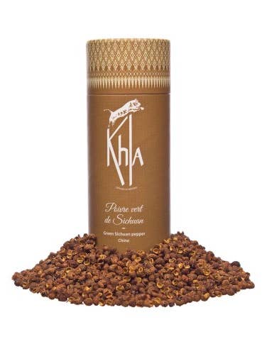 Green Sichuan pepper - whole - 50g for wholesale by Khla - L'épicerie du Mékong