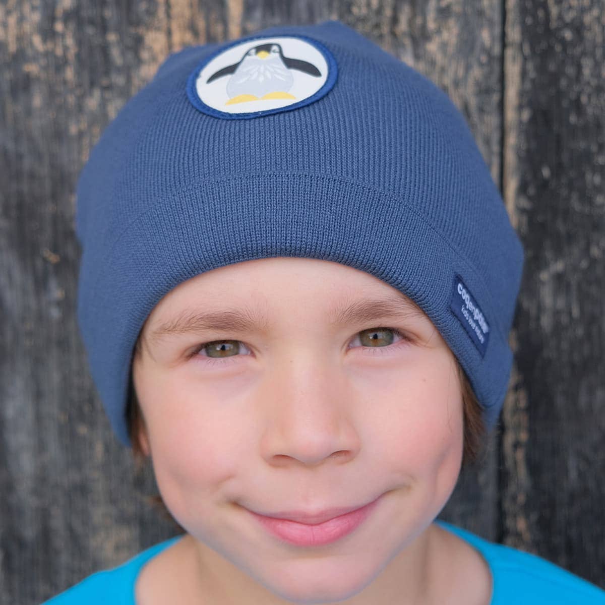 Coq En Pate - Wholesale Beanie - Kids - Children's Knit Hat, Organic Cotton - Penguin4