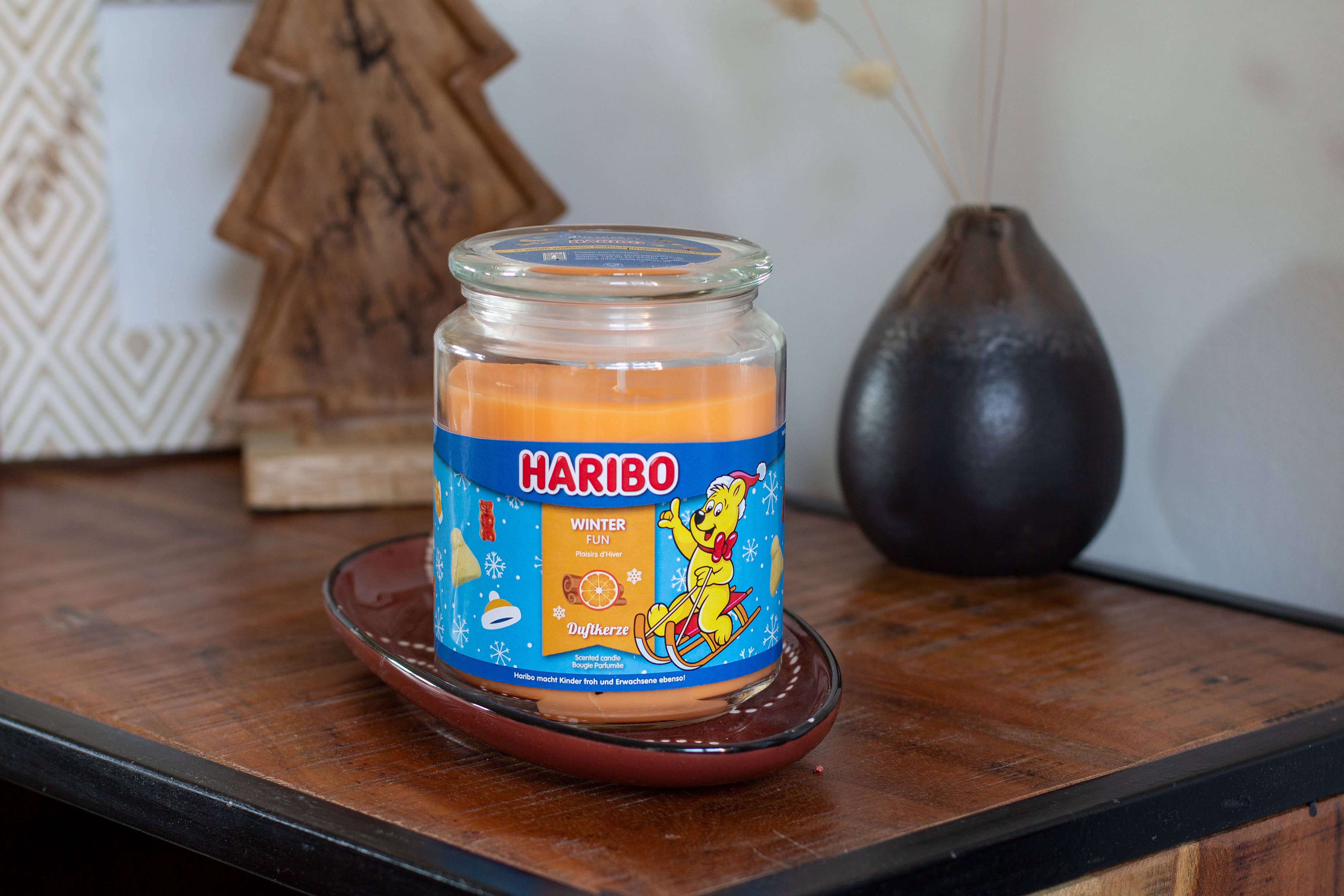 Haribo Duftkerzen - Wholesale Jar/Filled Candle - Haribo Winter Fun scented candle - 510g1