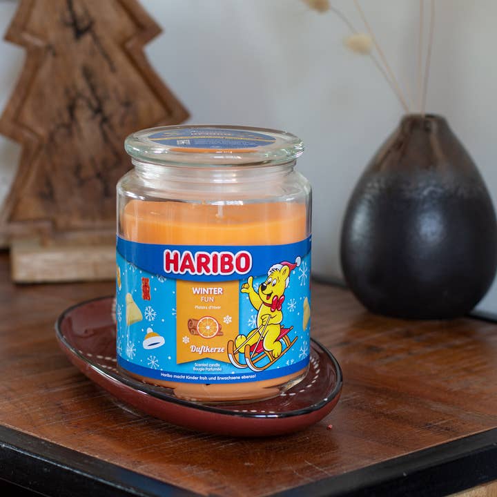 Haribo Duftkerzen - Wholesale Jar/Filled Candle - Haribo Winter Fun scented candle - 510g1