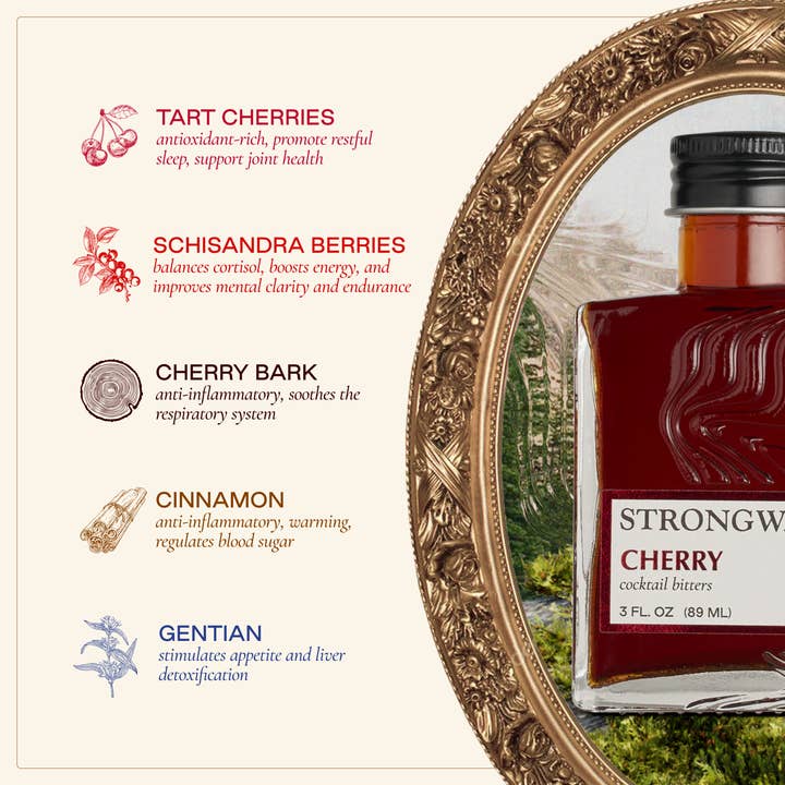 Strongwater - Wholesale Bitters - Cherry Bitters 6