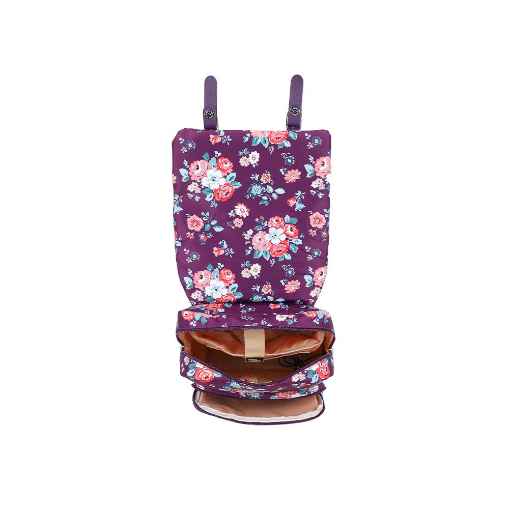 Strathurie – wholesale Backpack – Unisex – Strathurie White Floral Backpack7