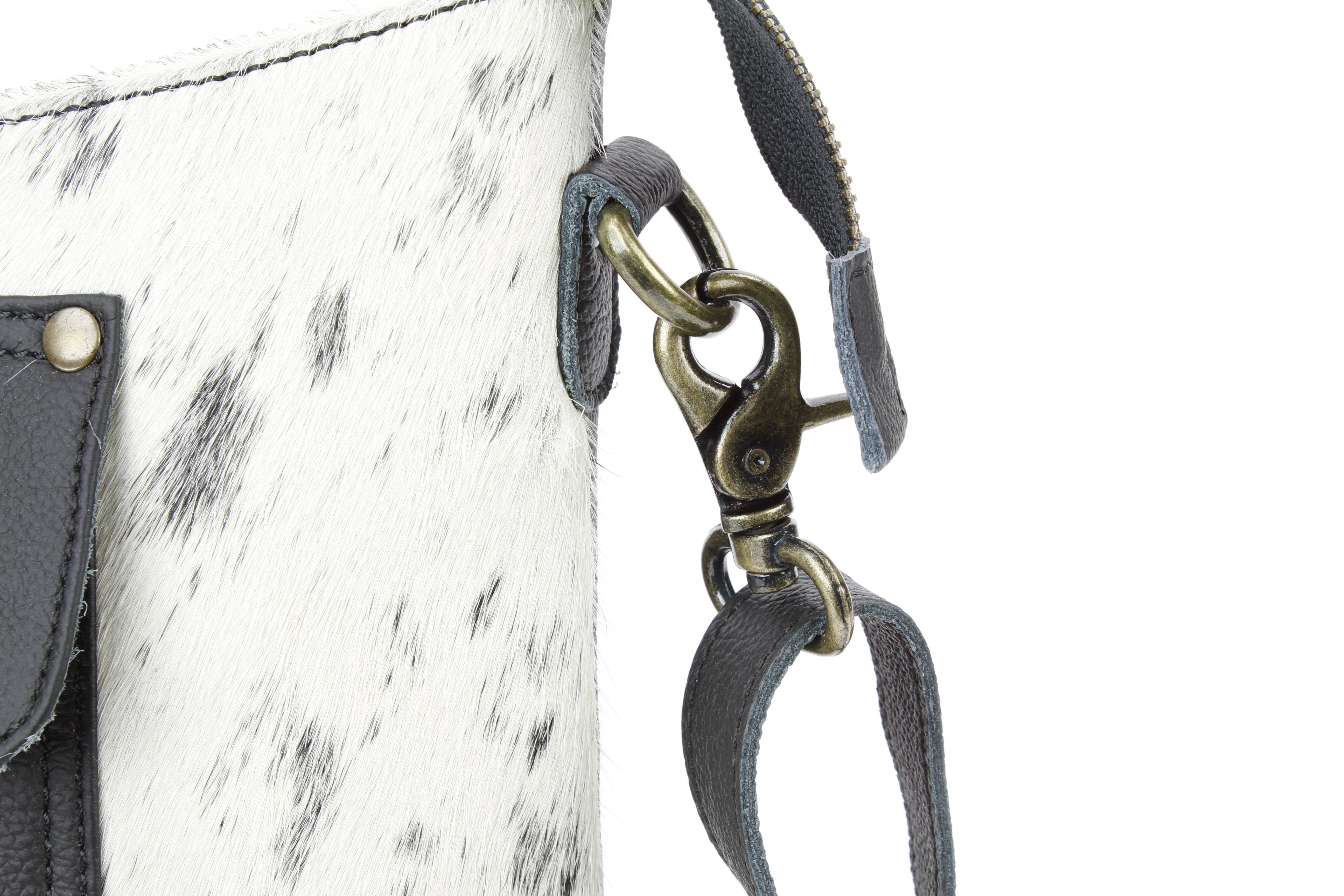 Leather Impressions Inc – wholesale Crossbody bag – Women's – Hair-On-Hide Crossbody Purse with Utility Pocket AB 18-30710