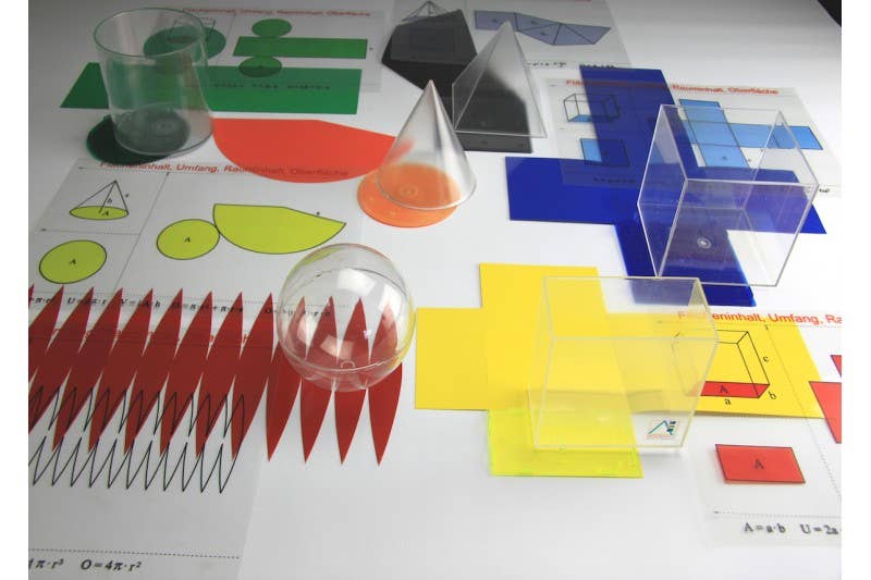 transparent colorful Complete body shape set | Geobody Soils Net Sections for wholesale on Faire1