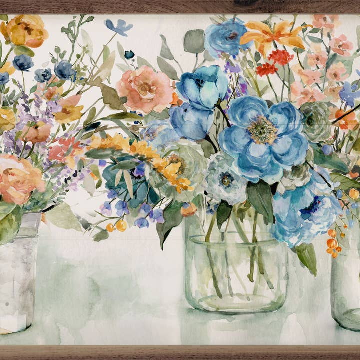 Flower Market Display By Carol Robinson for wholesale by Kendrick Home