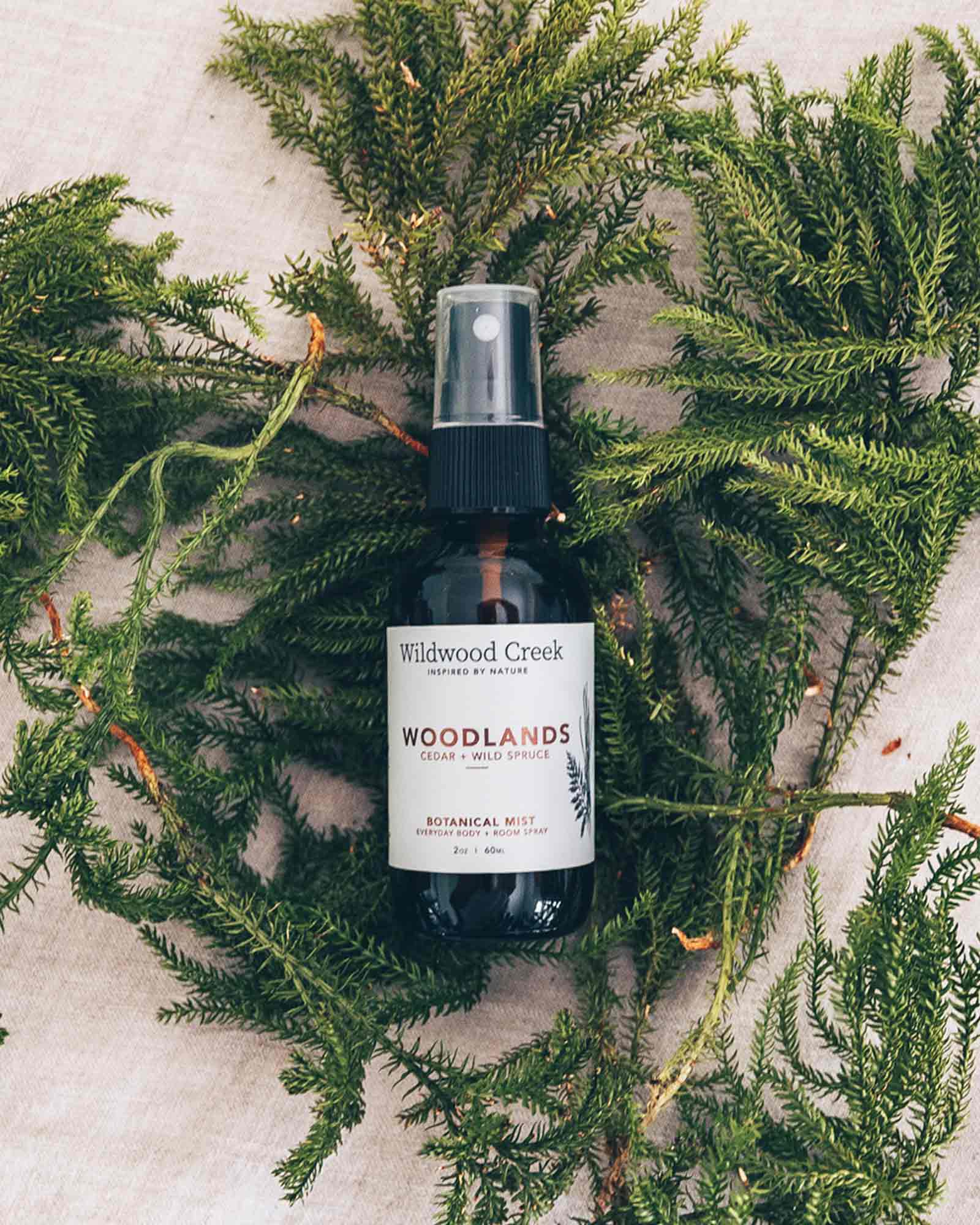 Wildwood Creek - Wholesale Room & Linen Spray - Woodlands Everywhere Botanical Mist| Vegan, Non-Toxic4