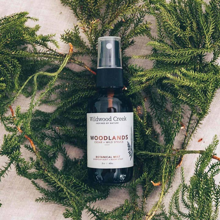 Wildwood Creek - Vendita all'ingrosso Spray per tessuti e ambienti - Nebbia botanica Woodlands Everywhere | Vegana, non tossica4
