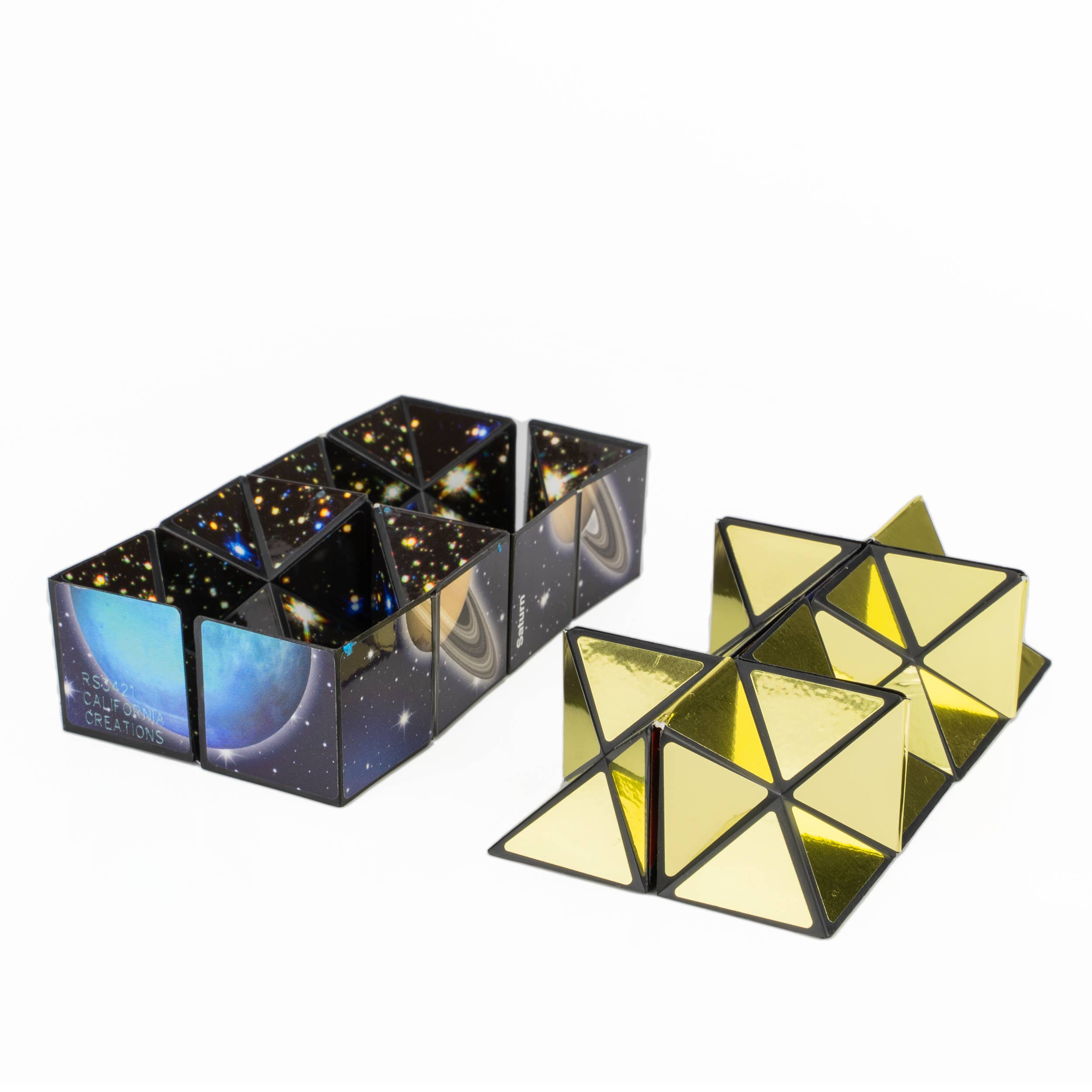 California Creations - Vente Puzzle – enfant - StarCube Cosmos - Puzzle géométrique transformable sur le thème de l'espace8