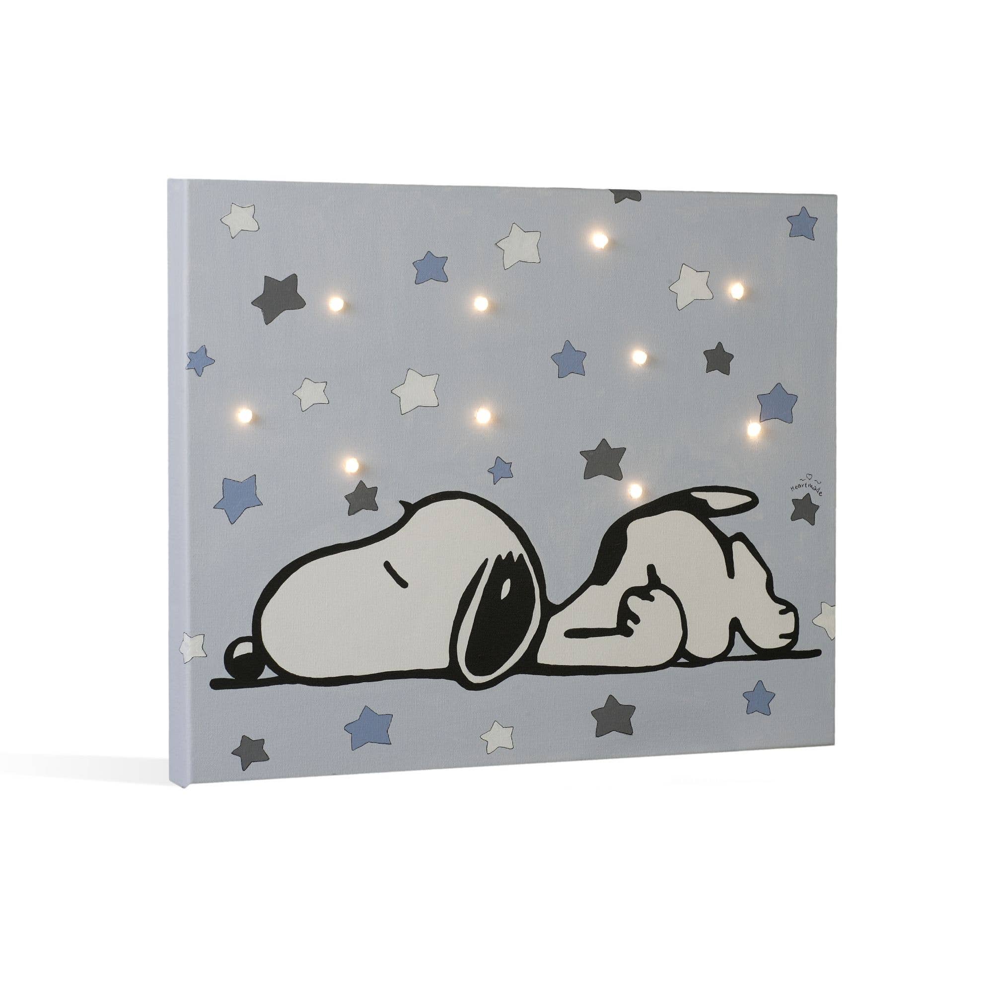 multi colors Snoopy Led Light Canvas for wholesale on Faire0