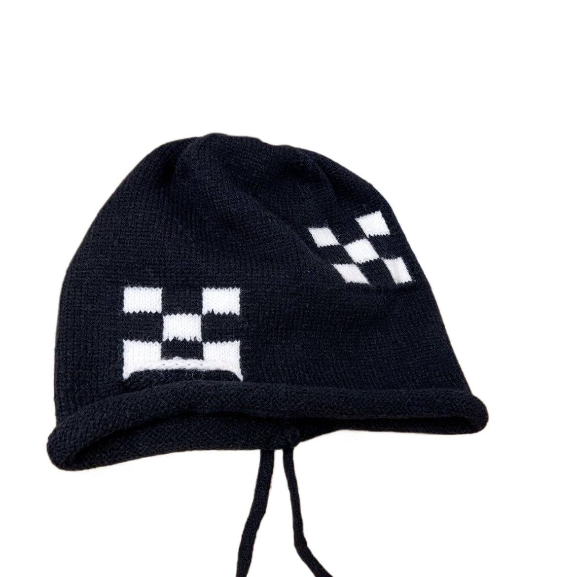 Funkyrel® Atzbranding Limited - Vendita all'ingrosso Berretto - Unisex - Haila - Berretto a Maglia a Quadri Unisex Versatile3