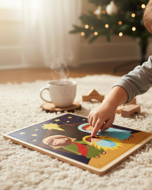 Swanson Christian Products - Wholesale Puzzle - Kids - Puzzle Wood Jigsaw Nativity2