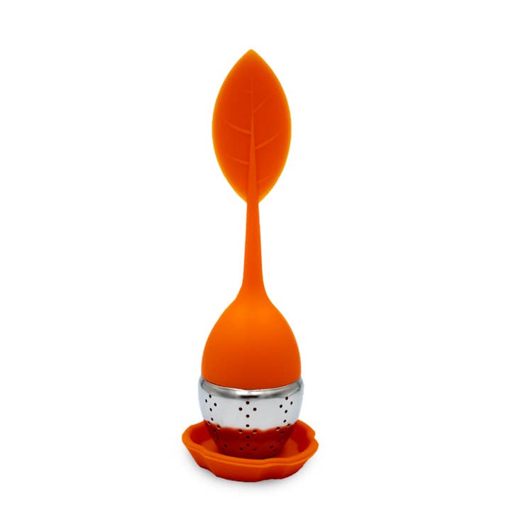 Silikontekula för te - orange för wholesale av MysteryTea®