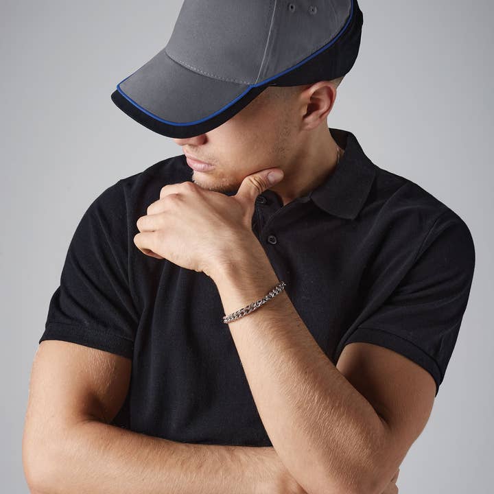 Logo Free Clothing - Wholesale Baseball cap – Unisex - Beechfield Teamwear Competition Cap | Unisex | Cotton | Two-tone | 15 Colours | One Size16