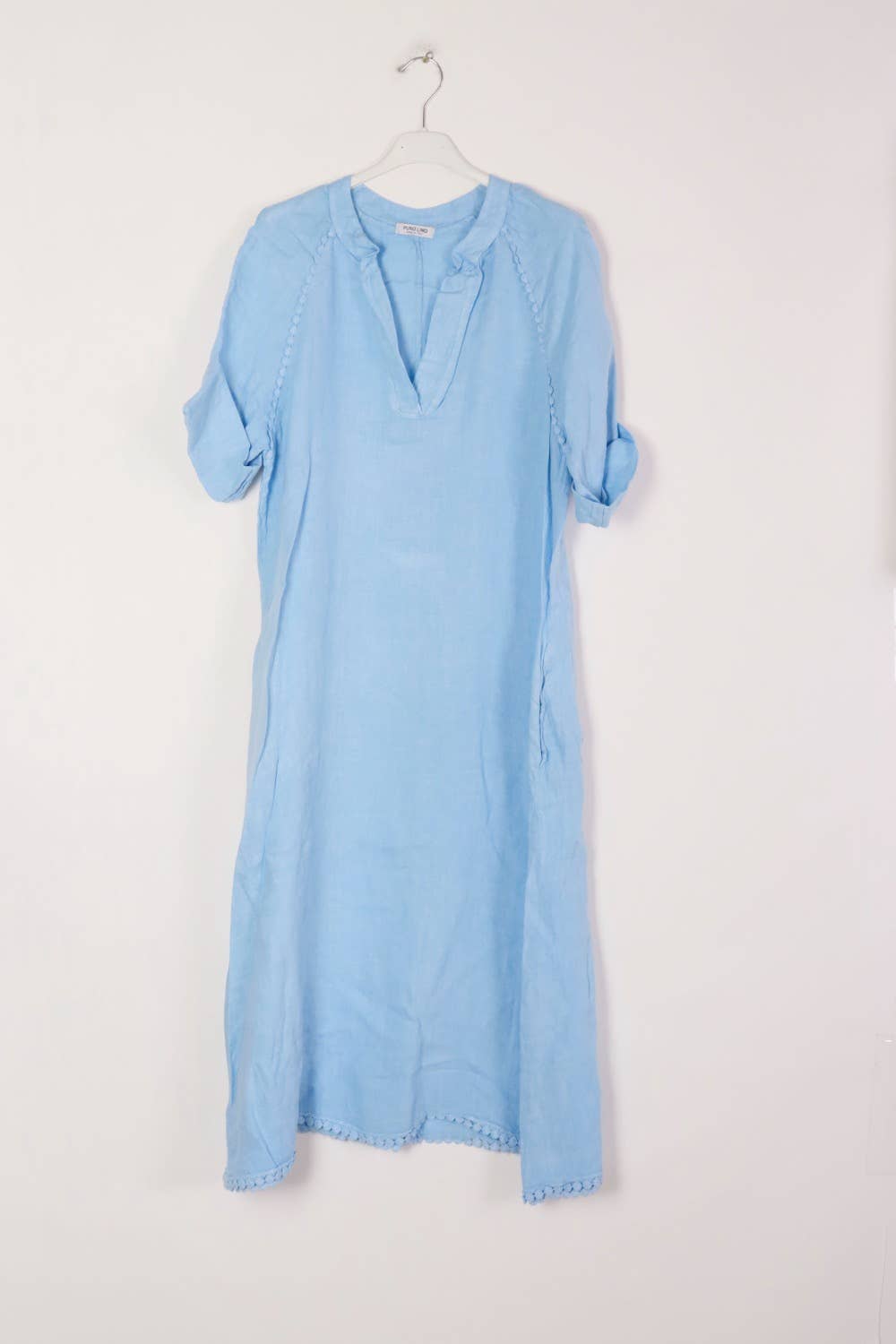 LÉA & LUC - Wholesale Dress - Women's - Long dress in 100% linen REF.716137