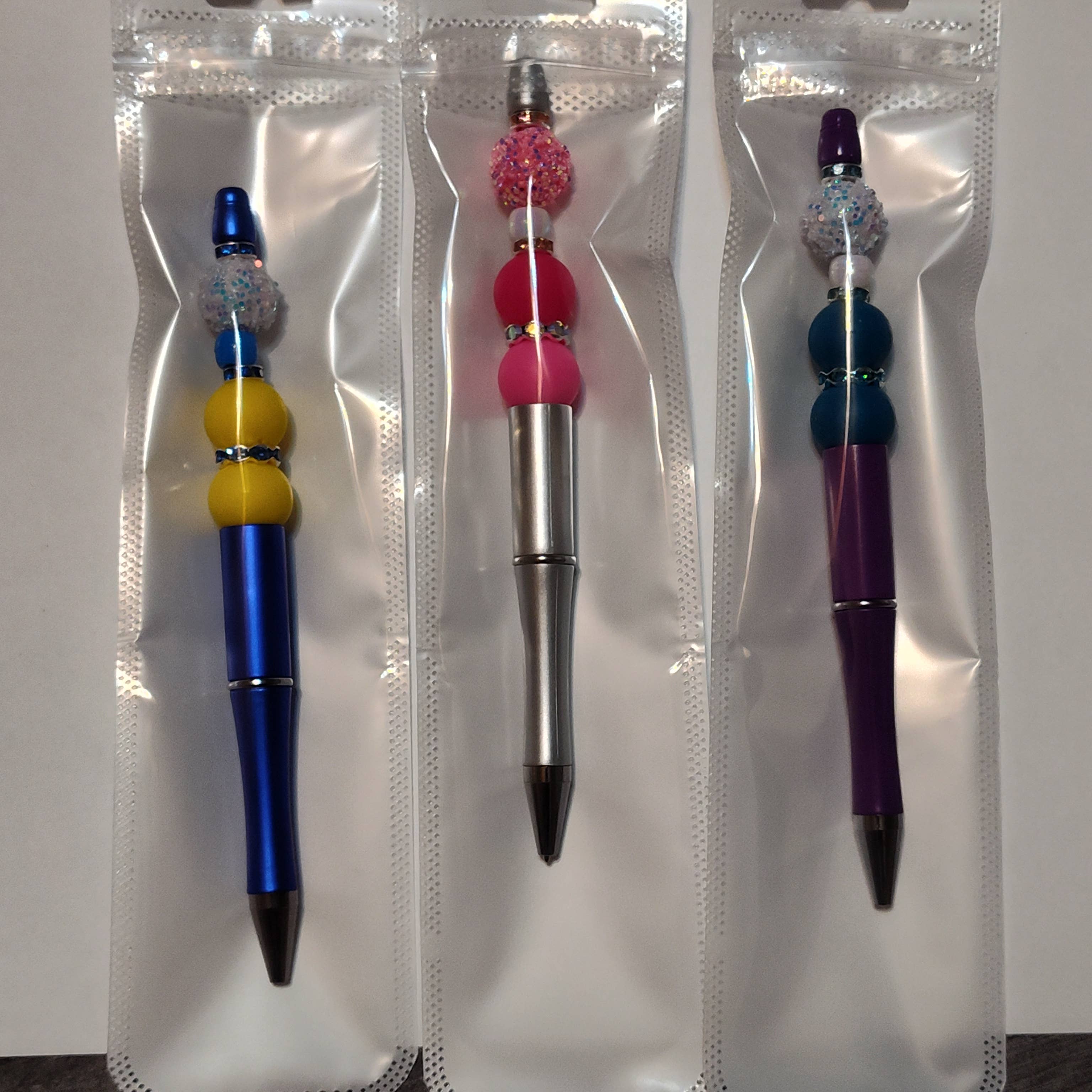 Clover Garden Crafts - Wholesale Pen - Beaded Pen with A Sparkling Eye-catching Focal Bead6