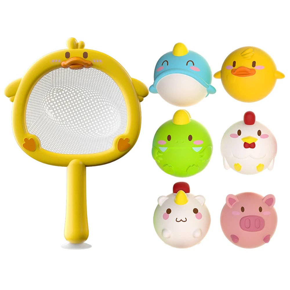 RocketBaby - Wholesale Toy Set - Kids - Set of luminous pieces for bathroom toys net and animals10