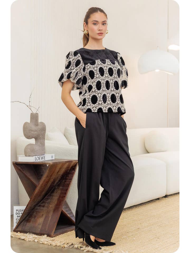 Strut & Bolt – wholesale Byxor - Dam – Kostymbyxor med vida ben43