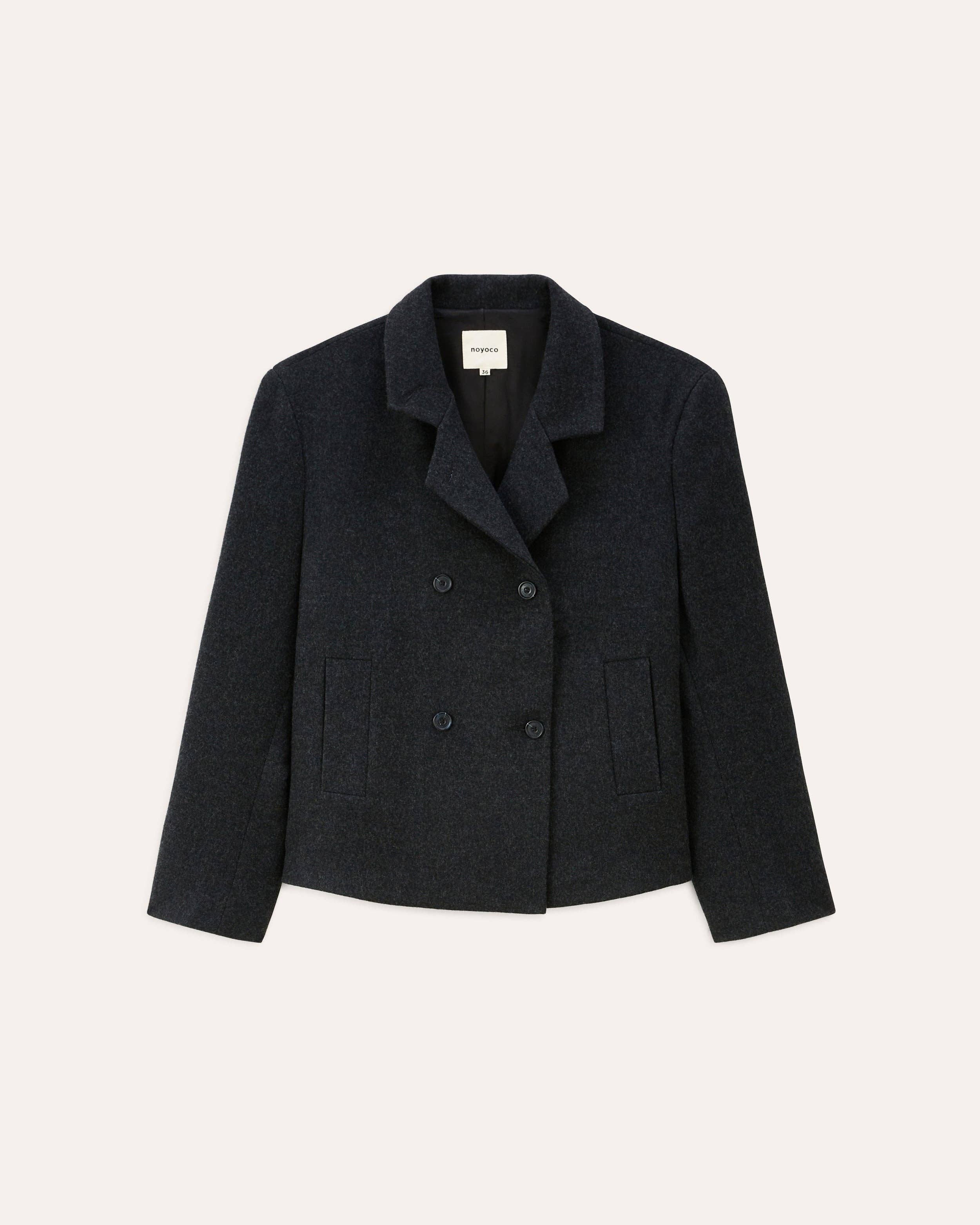 NOYOCO - Wholesale Jacket - Women's - Velia Anthracite Jacket0