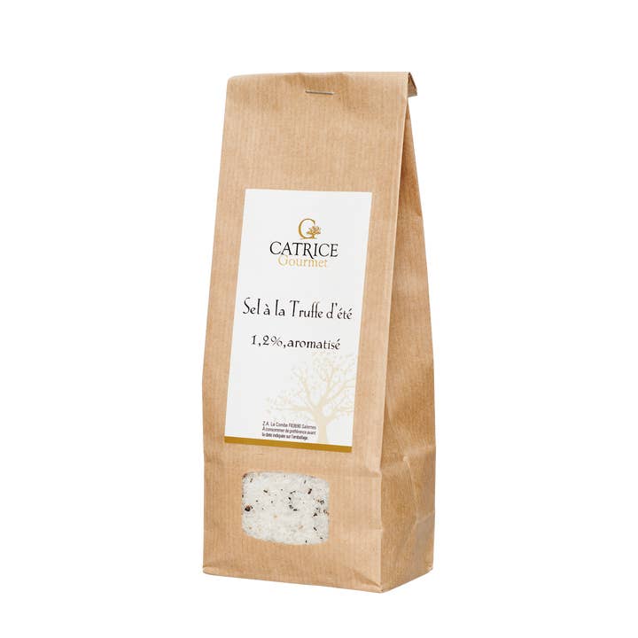 Sommertrüffelsalz, aromatisiert Kraftbeutel 335g für den Großhandel von CATRICE GOURMET