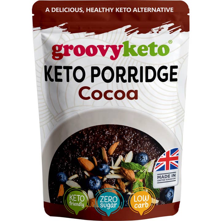 Groovy Keto – wholesale Breakfast cereal – Groovy Keto Cocoa Porridge
