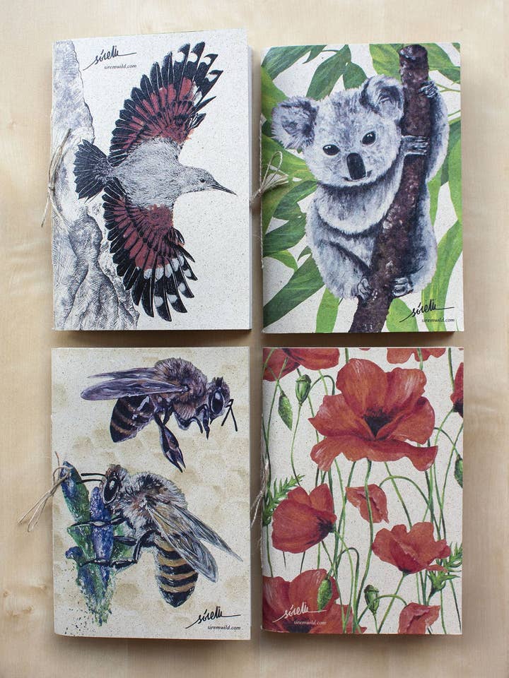 Cadernos de papel de grama de animais e natureza por atacado de Sirem Wild