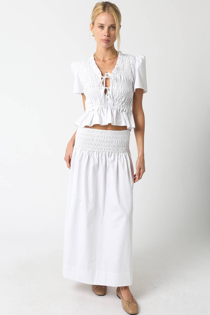 Olivaceous - Wholesale Blouse - Women's - Pamela Ruffled Top8