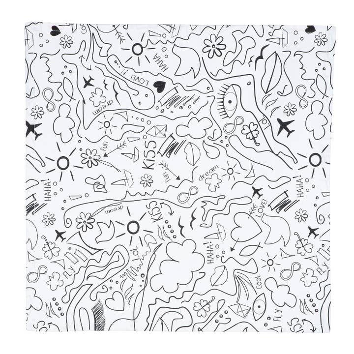 2-piece set Modern Art Square Napkin Set, H.0 cm and other Purchase Wholesale tischwäsche. Free Returns & Net 60 Terms on Faire trending on Faire.