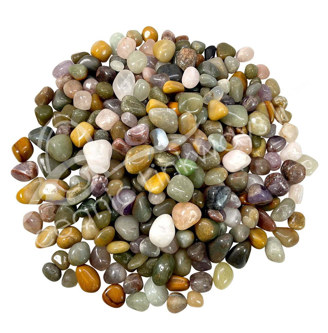 Oceanic Linkways Inc – wholesale Spiritual stone/crystal – (KG)TUMBLED STONES - MIXED STONES 10-30 MM0
