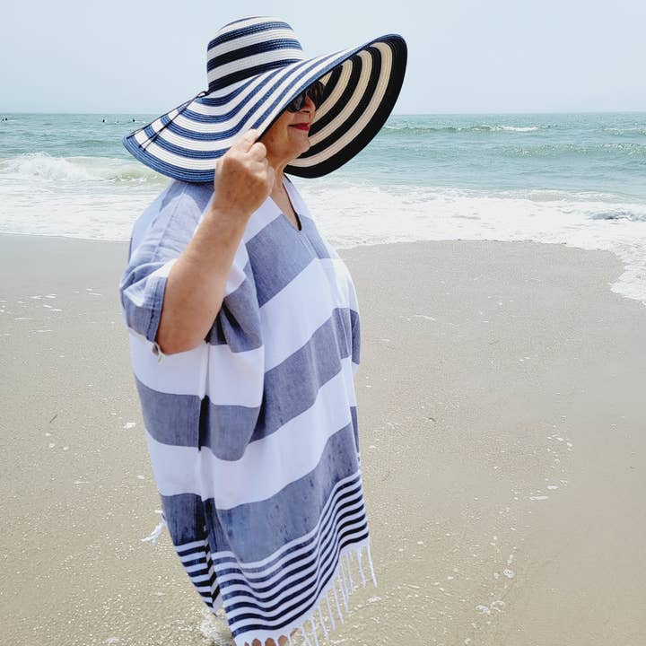 EBRU Home – Engroshandel Strandbadekåbe – Dame – Strandkjole, Stranddække, Håndlavet Lys betræk5