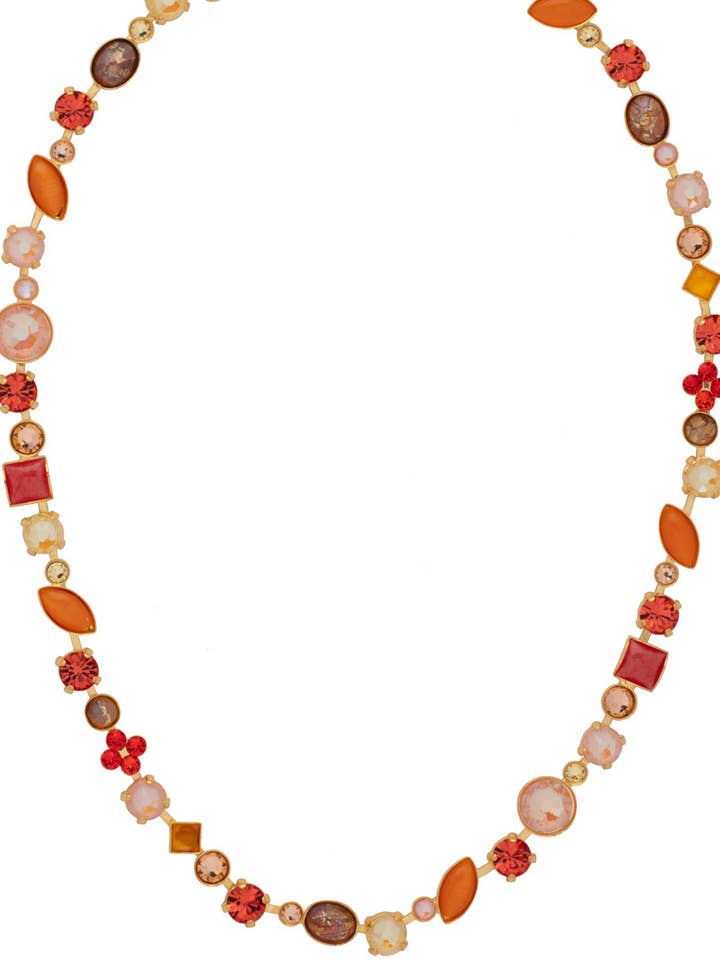 Camiseta Clássica Colar de Ténis - NAQ3BGMOR por atacado de Sorrelli