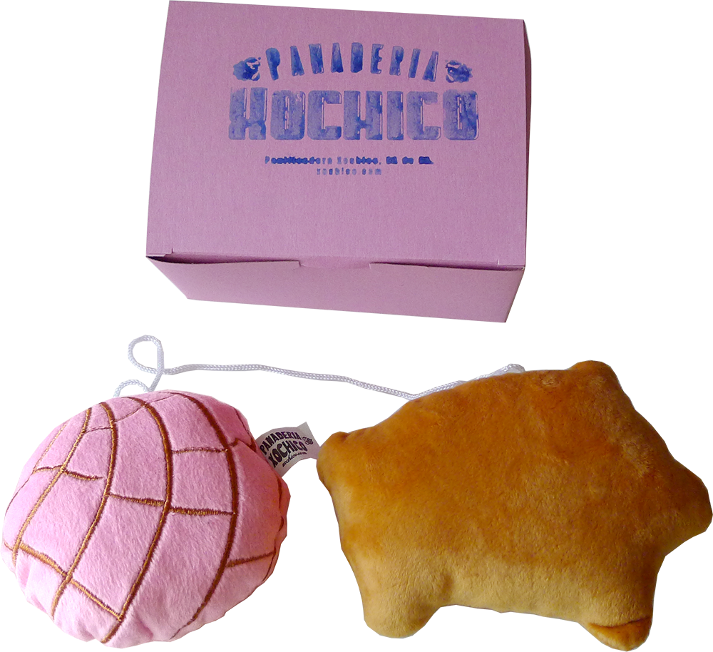 Xochico - Wholesale Car Decorative Charm - Unisex - Pan Dulce Concha "Fuzzies" Car Mirror Hangers5