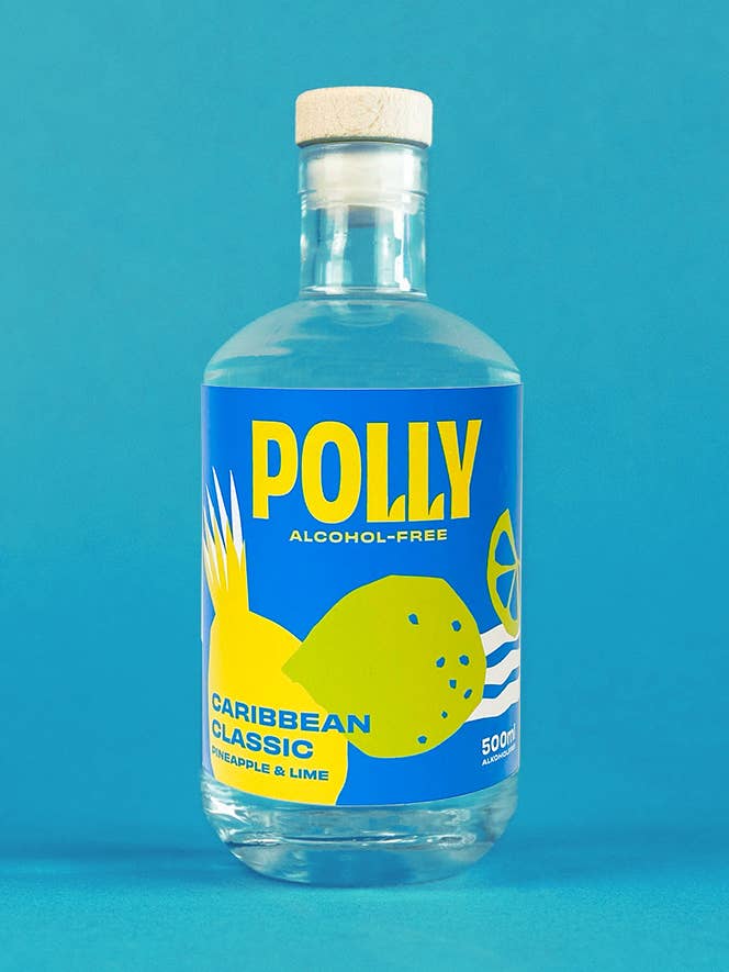 POLLY Caribbean Classic 500 ml - Alkoholfri Rum Alternativ for engroshandel hos POLLY