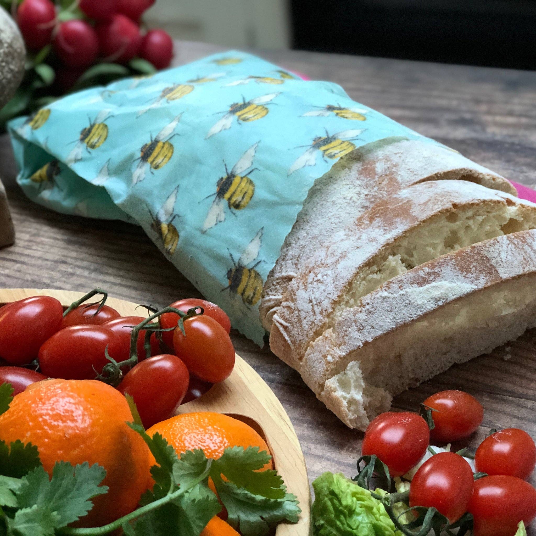 Urban Green Company - Wholesale Food Storage Wrap/Bag - Beeswax - Bread Bag3