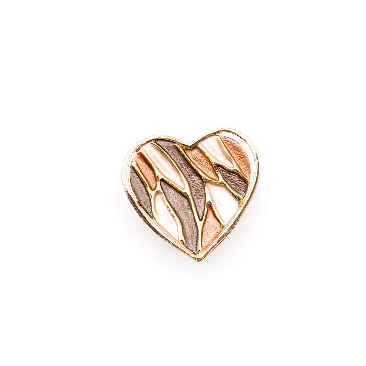 Reference Mode - Wholesale Brooch - Heart pattern magnetic brooch3