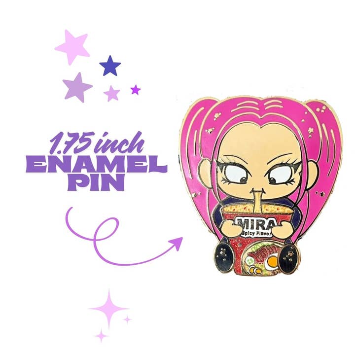 Naytendo - Wholesale Lapel Pin/Button - Mira Kpop Dumon Hunter Enamel Pin2