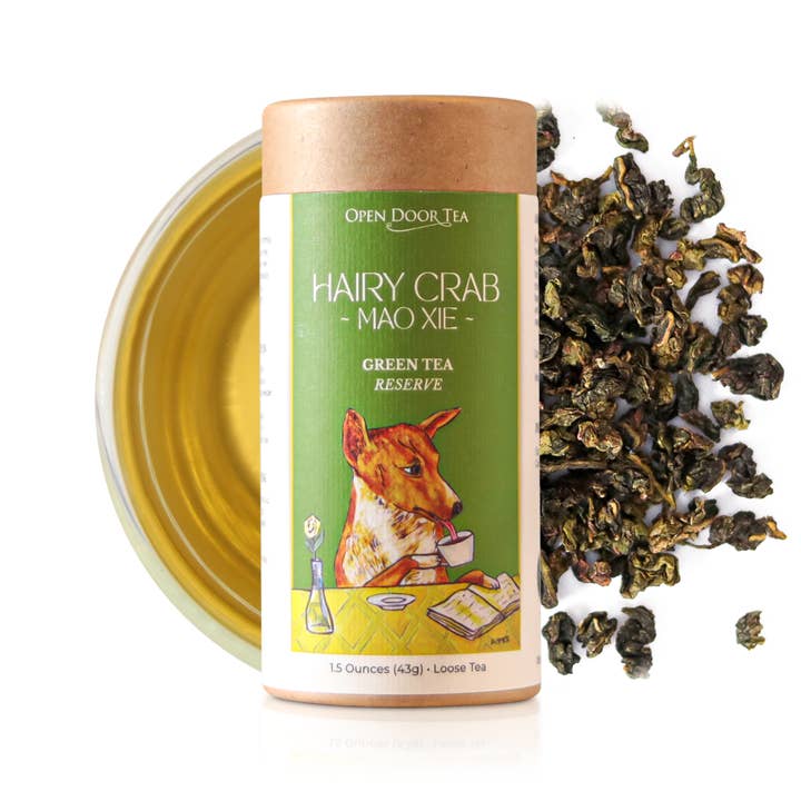 Haarkrabbe | Oolong-Tee | Großpackung oder Einzelhandel für den Großhandel von Open Door Tea