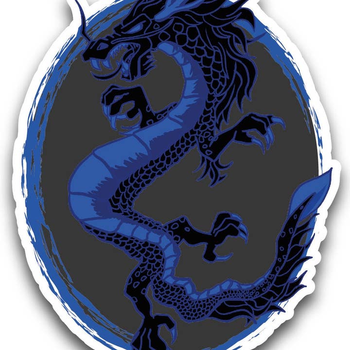 Kinesisk Dragon Vinyl Klistermärke För för wholesale av Airmatti