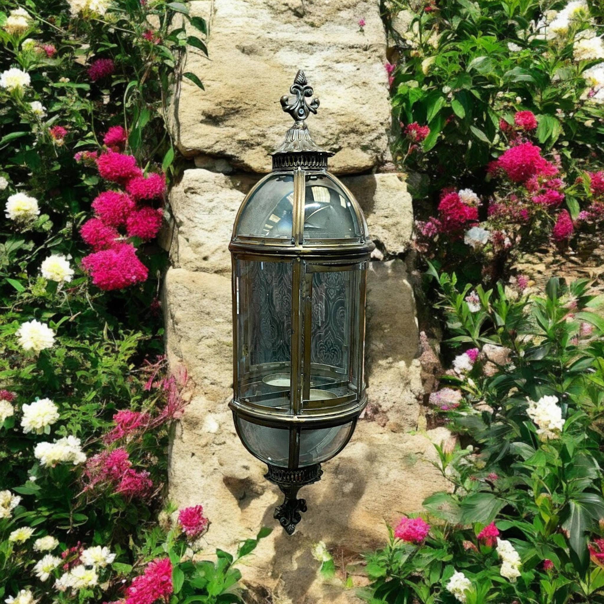 Minster Stylish Living Ltd – wholesale Outdoor/lawn light – 80Cm Metal Garden Wall Lantern