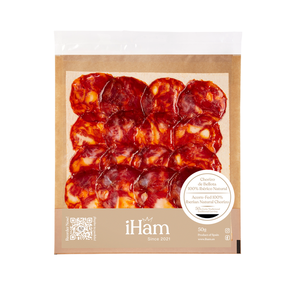 La Punta Fine Foods SL - Wholesale Pork - Acorn-fed Chorizo 100% Iberian Natural1