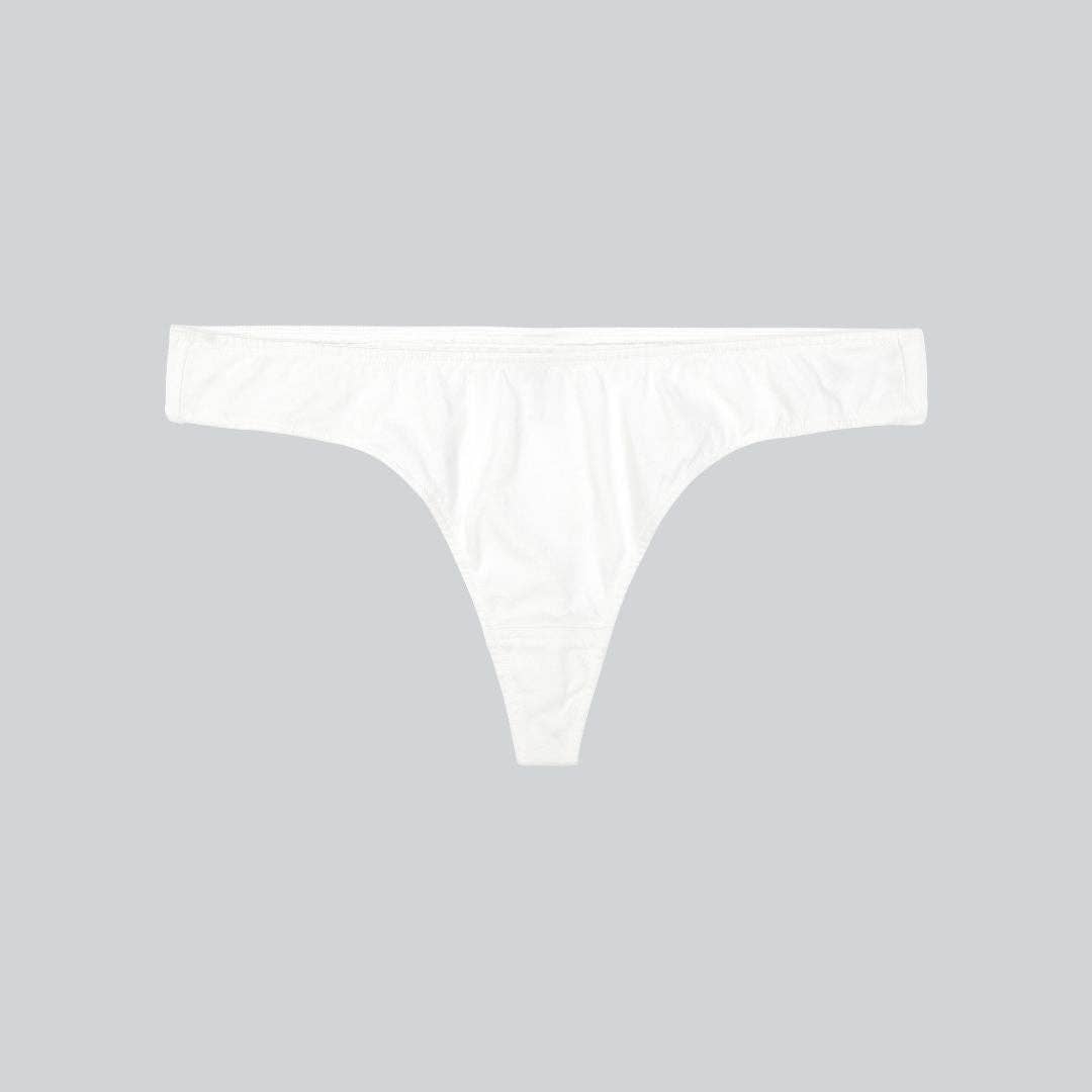 KENT - Wholesale Underwear - Women's - Women's Organic Cotton Thong (Plastic-Free)0
