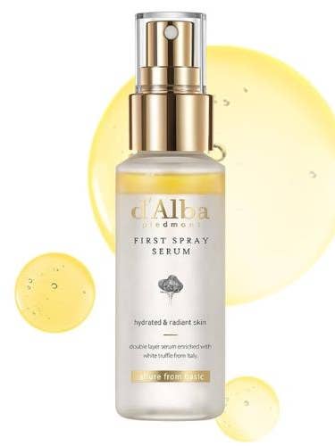 K Skønhed d'Alba Hvid trøffel Første Spray Serum 50ml vegansk for engroshandel hos anbfashion