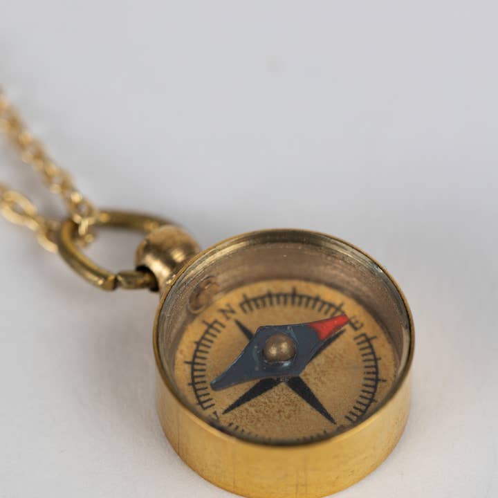 Ten Thousand Villages - Wholesale Pendant/Charm Necklace - Find Your Way Compass Necklace5