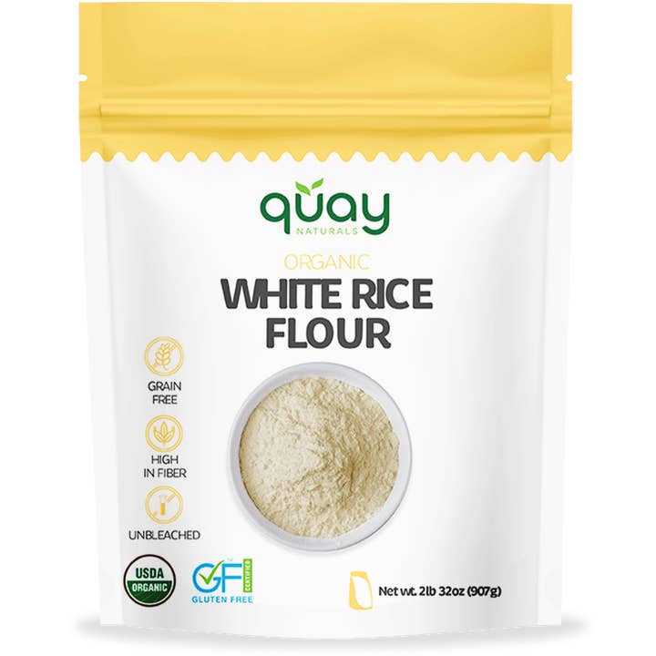 Organic White Rice Flour for wholesale by Quay Naturals